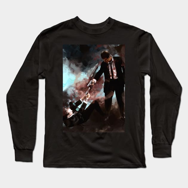 Reservoir Dogs Long Sleeve T-Shirt by dmitryb1